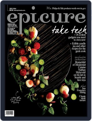 epicure June 30th, 2014 Digital Back Issue Cover