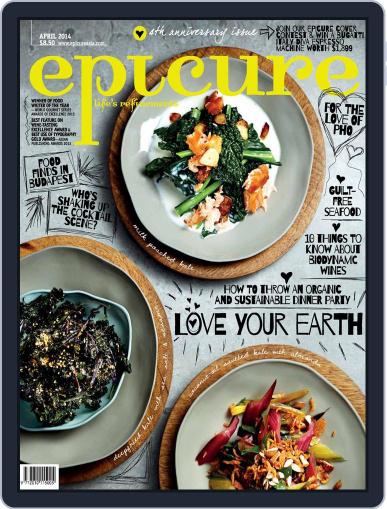 epicure April 3rd, 2014 Digital Back Issue Cover