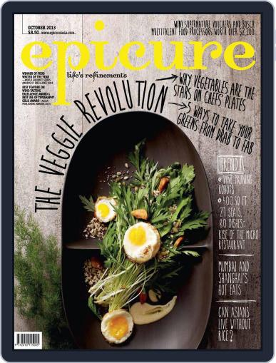 epicure September 28th, 2013 Digital Back Issue Cover