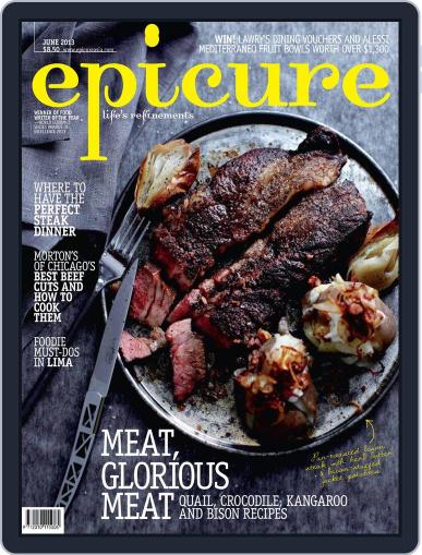 epicure May 31st, 2013 Digital Back Issue Cover