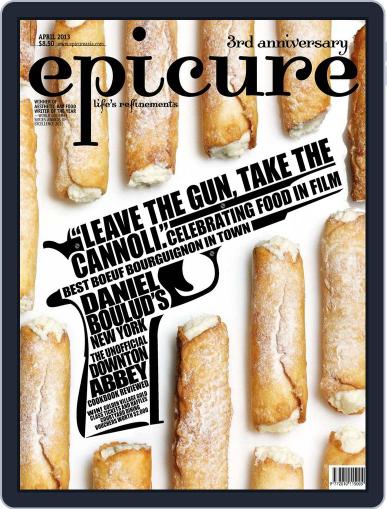 epicure April 12th, 2013 Digital Back Issue Cover