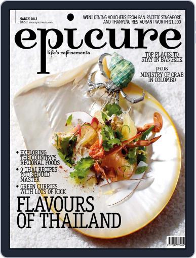epicure February 28th, 2013 Digital Back Issue Cover