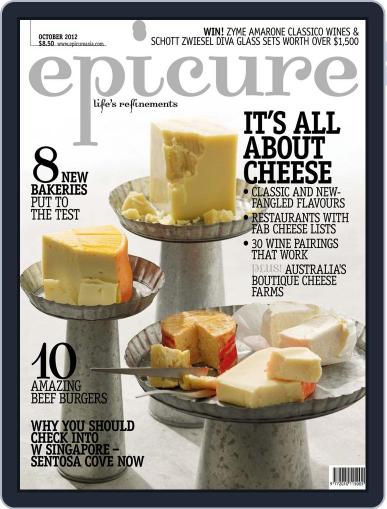 epicure September 27th, 2012 Digital Back Issue Cover