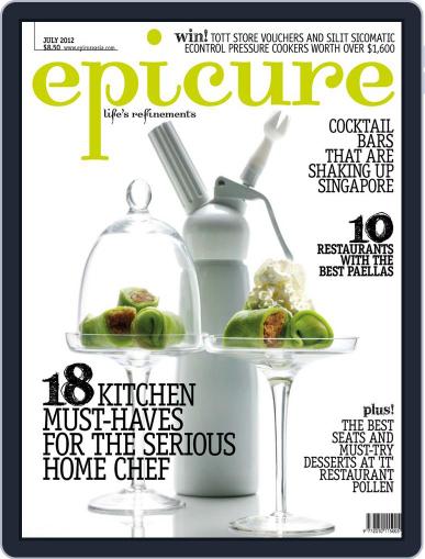 epicure June 29th, 2012 Digital Back Issue Cover