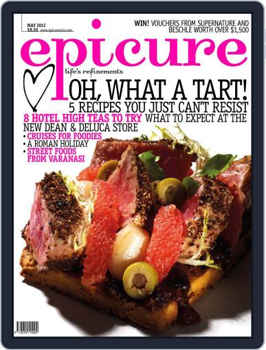epicure April 27th, 2012 Digital Back Issue Cover