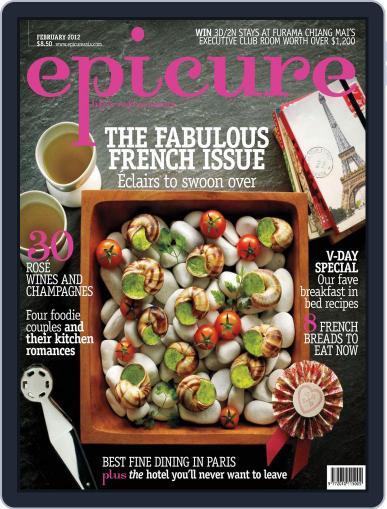 epicure January 27th, 2012 Digital Back Issue Cover