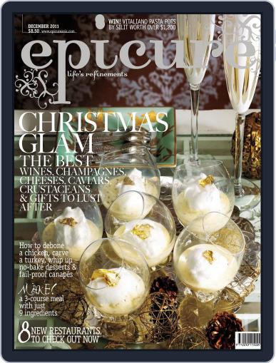 epicure November 30th, 2011 Digital Back Issue Cover