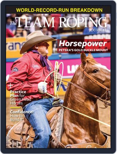 The Team Roping Journal February 1st, 2018 Digital Back Issue Cover