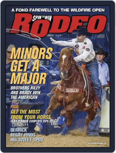 The Team Roping Journal April 1st, 2017 Digital Back Issue Cover