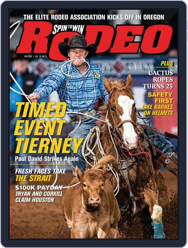 The Team Roping Journal May 3rd, 2016 Digital Back Issue Cover