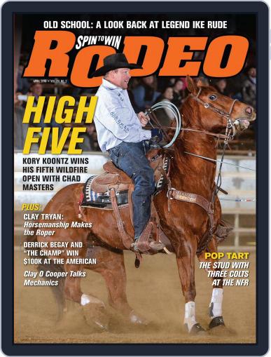 The Team Roping Journal March 29th, 2016 Digital Back Issue Cover