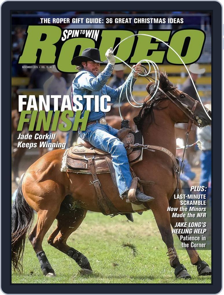 The Team Roping Journal (Digital) Subscription                    November 1st, 2015 Issue