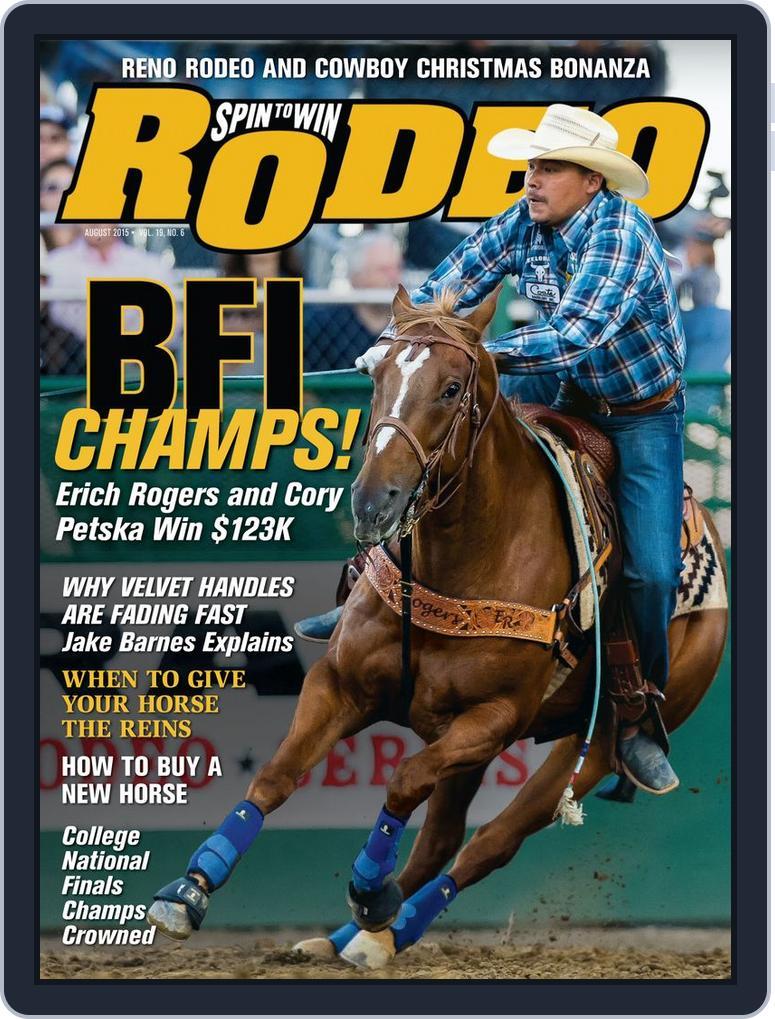The Team Roping Journal (Digital) Subscription                    August 1st, 2015 Issue