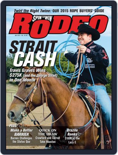 The Team Roping Journal May 4th, 2015 Digital Back Issue Cover