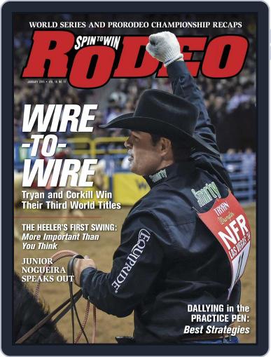 The Team Roping Journal January 6th, 2015 Digital Back Issue Cover
