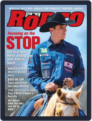 The Team Roping Journal July 1st, 2014 Digital Back Issue Cover