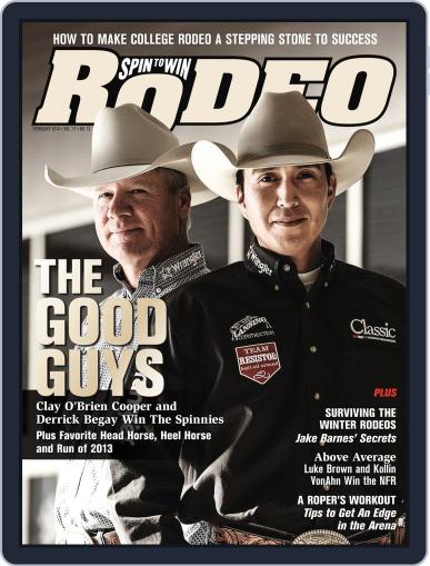 The Team Roping Journal February 20th, 2014 Digital Back Issue Cover