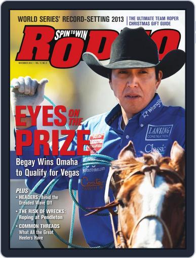 The Team Roping Journal November 5th, 2013 Digital Back Issue Cover