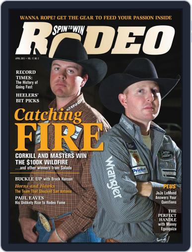 The Team Roping Journal April 3rd, 2013 Digital Back Issue Cover