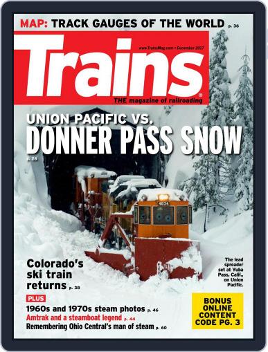 Trains December 1st, 2017 Digital Back Issue Cover