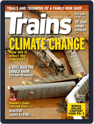 Trains January 1st, 2017 Digital Back Issue Cover