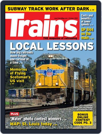 Trains October 1st, 2016 Digital Back Issue Cover