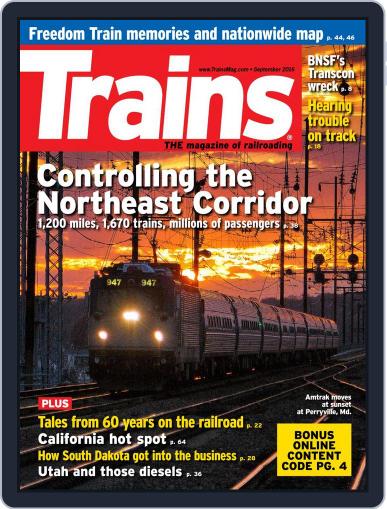 Trains July 22nd, 2016 Digital Back Issue Cover