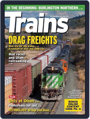 Trains June 1st, 2016 Digital Back Issue Cover