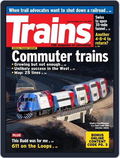 Trains May 27th, 2016 Digital Back Issue Cover