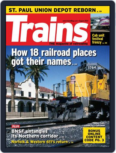 Trains June 20th, 2014 Digital Back Issue Cover