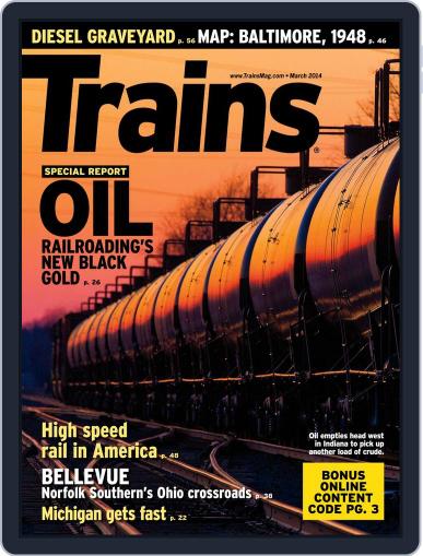 Trains January 24th, 2014 Digital Back Issue Cover