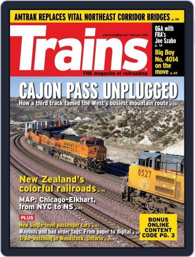 Trains December 27th, 2013 Digital Back Issue Cover