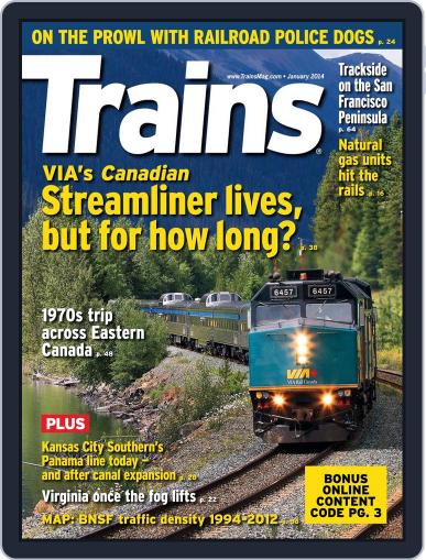Trains November 23rd, 2013 Digital Back Issue Cover