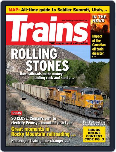 Trains August 24th, 2013 Digital Back Issue Cover