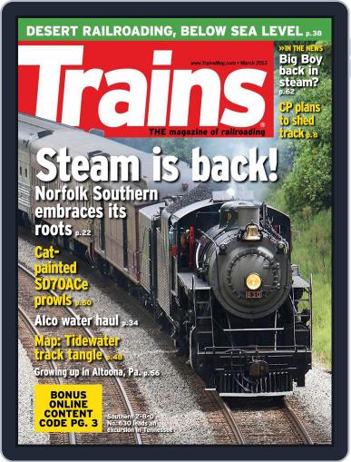Trains January 26th, 2013 Digital Back Issue Cover
