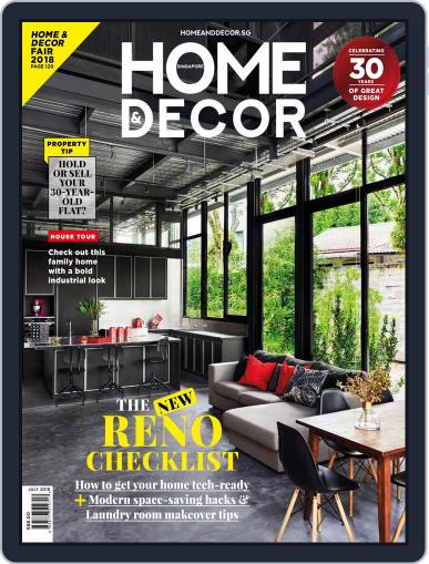 Home & Decor July 1st, 2018 Digital Back Issue Cover