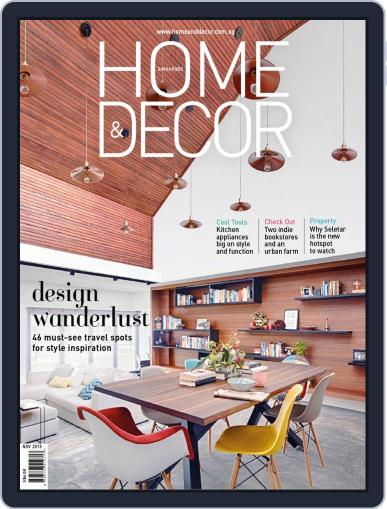 Home & Decor November 1st, 2015 Digital Back Issue Cover