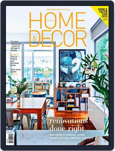 Home & Decor September 1st, 2015 Digital Back Issue Cover
