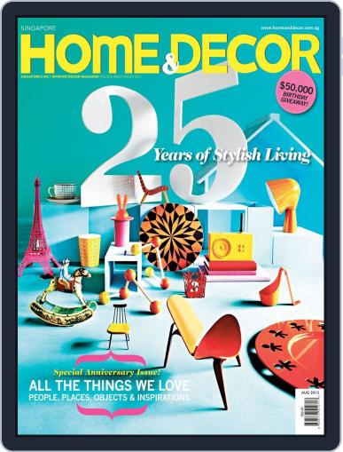 Home & Decor August 12th, 2013 Digital Back Issue Cover