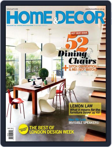 Home & Decor November 5th, 2012 Digital Back Issue Cover