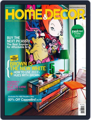 Home & Decor October 2nd, 2012 Digital Back Issue Cover