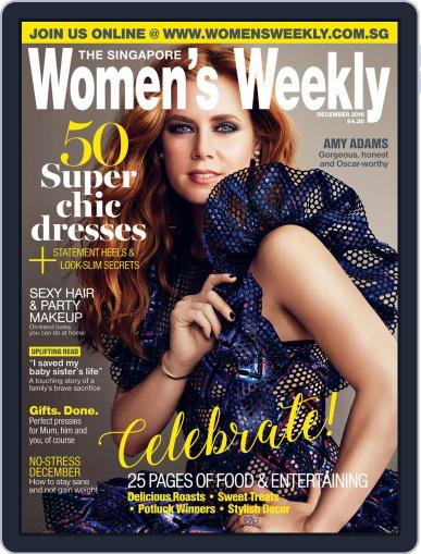 Singapore Women's Weekly December 1st, 2016 Digital Back Issue Cover
