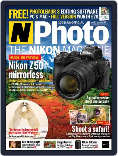 N-photo: The Nikon November 1st, 2019 Digital Back Issue Cover