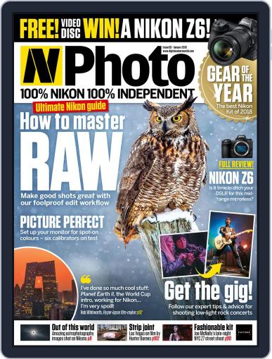 N-photo: The Nikon (Digital) January 1st, 2019 Issue Cover