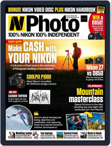N-photo: The Nikon November 1st, 2018 Digital Back Issue Cover