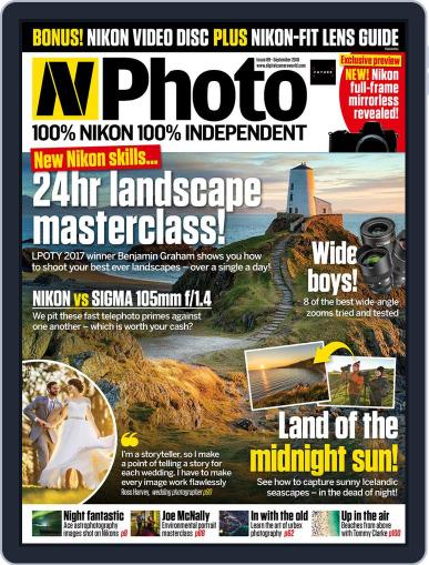 N-photo: The Nikon August 30th, 2018 Digital Back Issue Cover