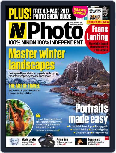 N-photo: The Nikon March 1st, 2017 Digital Back Issue Cover