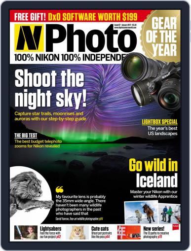 N-photo: The Nikon January 1st, 2017 Digital Back Issue Cover