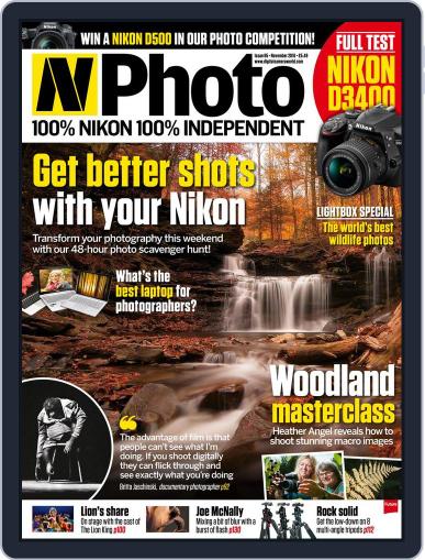 N-photo: The Nikon November 1st, 2016 Digital Back Issue Cover