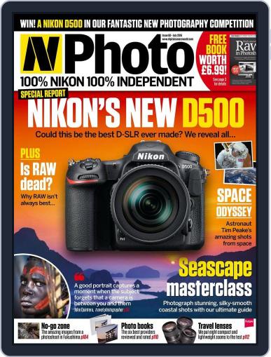 N-photo: The Nikon June 2nd, 2016 Digital Back Issue Cover